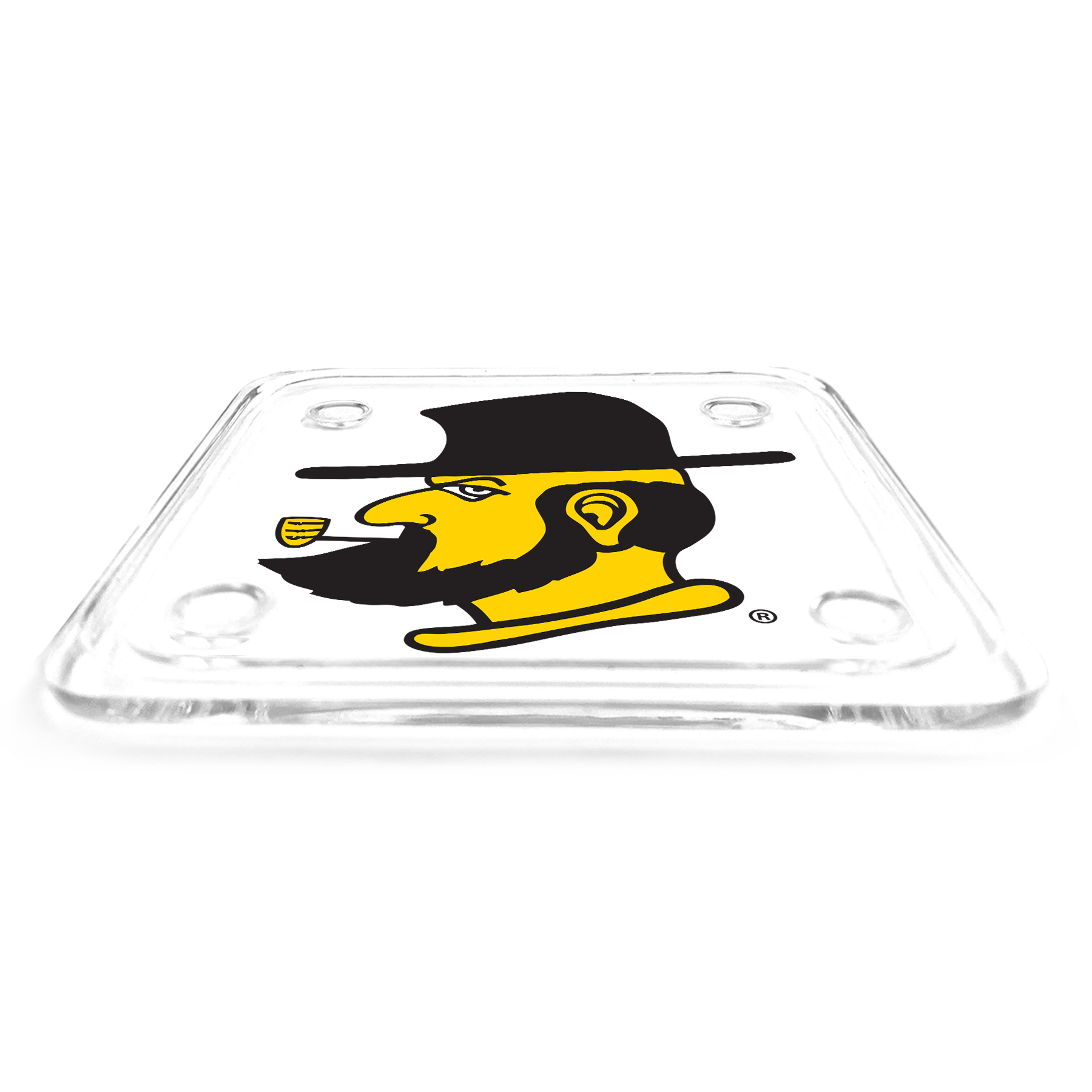 Appalachian State Mountaineers - Yosef Logo Drink Coaster
