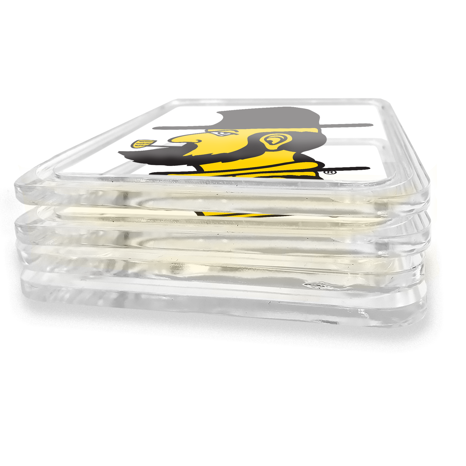 Appalachian State Mountaineers - Yosef Logo Drink Coaster