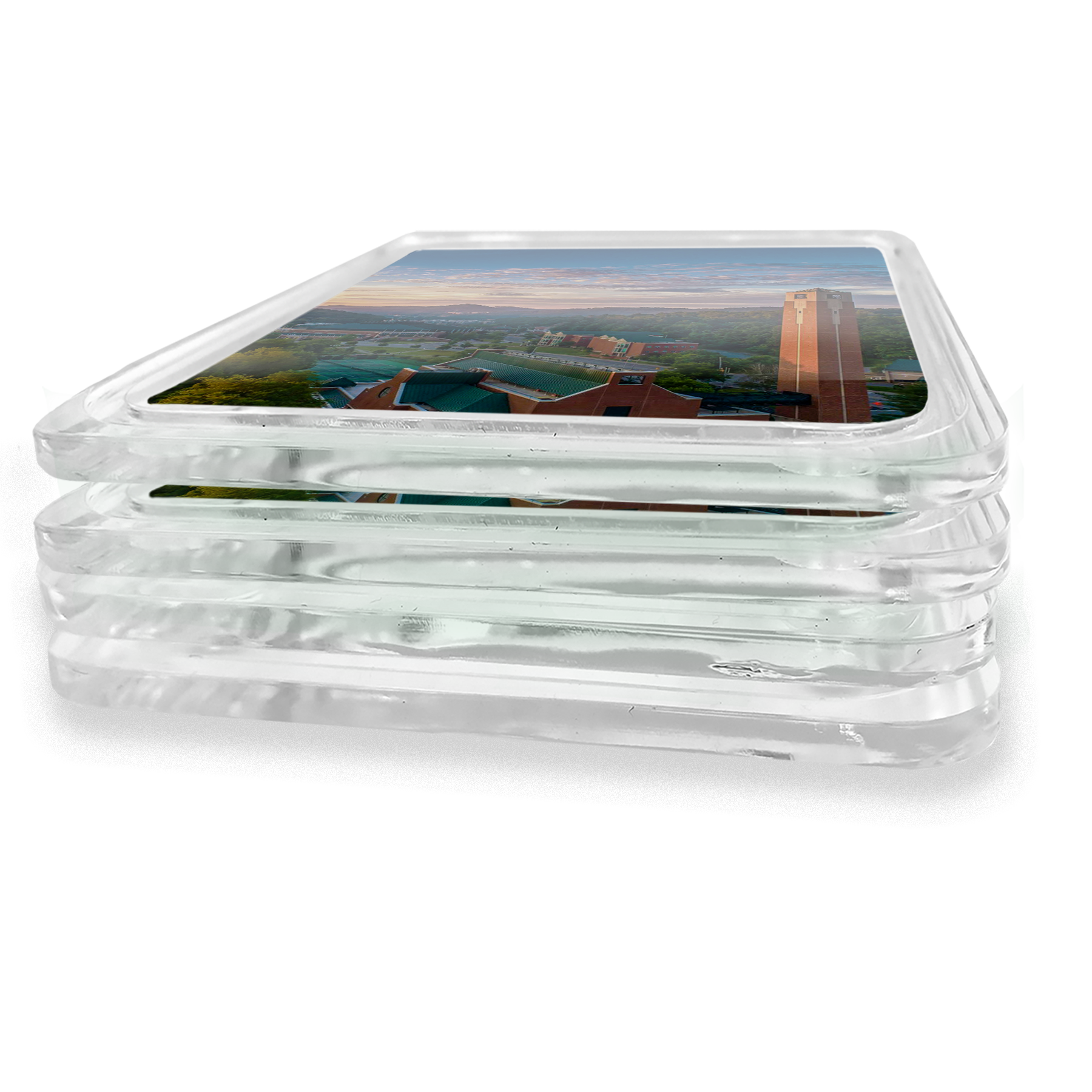 Appalachian State Mountaineers - Campus Sunset Drink Coaster