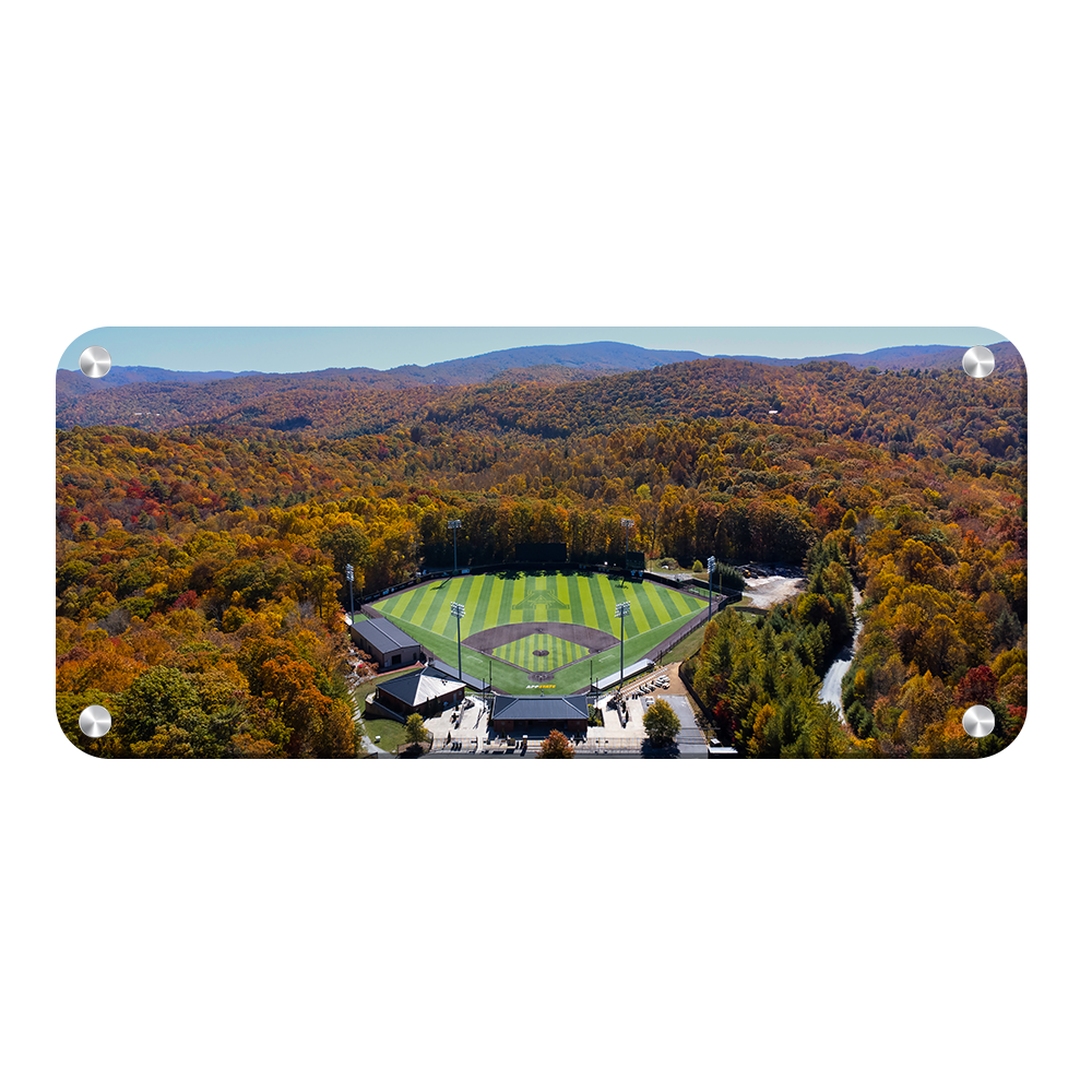 Appalachian State Mountaineers - Autumn Beaver Field Panoramic - College Wall Art #Metal