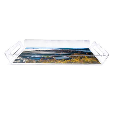 Appalachian State Mountaineers - Autumn Mist Decorative Serving Tray