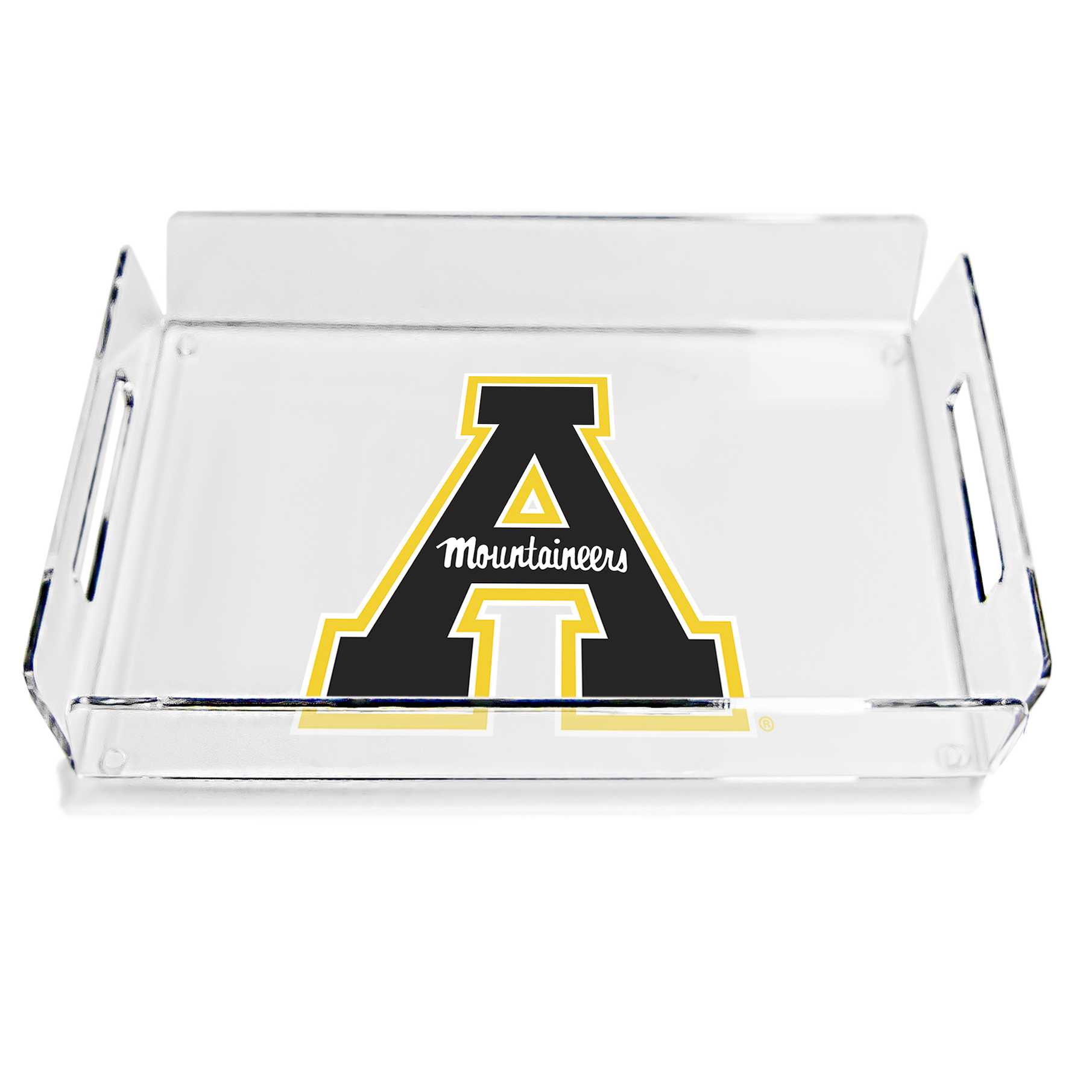 Appalachian State Mountaineers - App State Mountaineers Logo Decorative Serving Tray - College Wall Art #Tray