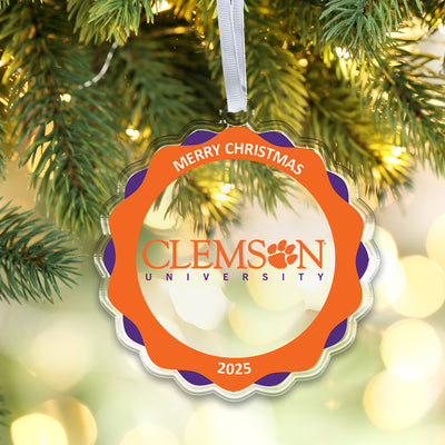 Clemson Tigers - Clemson University 2025 Ornament