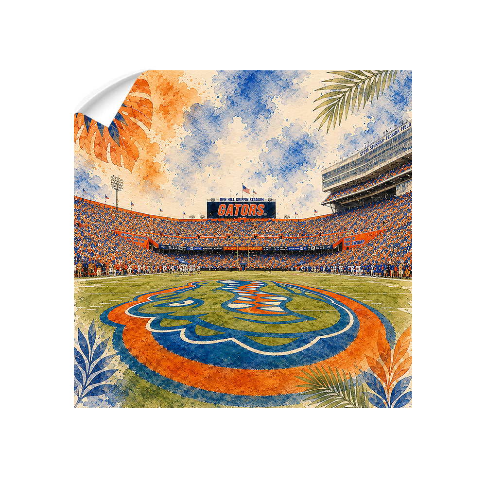 Florida Gators -Gators Game Day at Ben Hill Griffin #Wall Decal