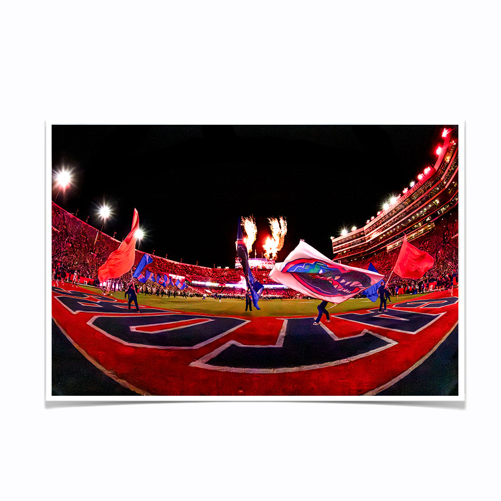 Florida Gators - Enter Gators - College Wall Art #Poster
