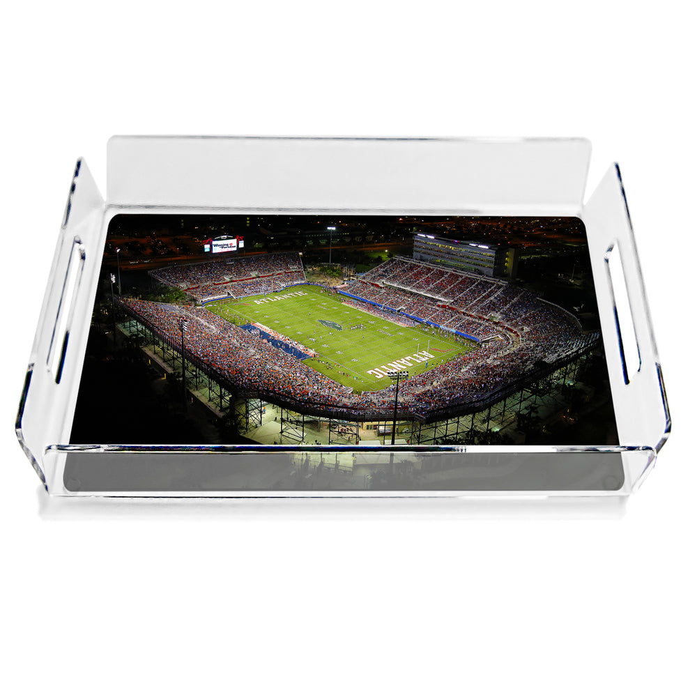Florida Atlantic Owls - Florida Atlantic Stadium Decorative Serving Tray