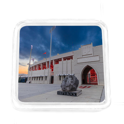 Indiana Hoosiers - Hep's Rock Acrylic Drink Coaster