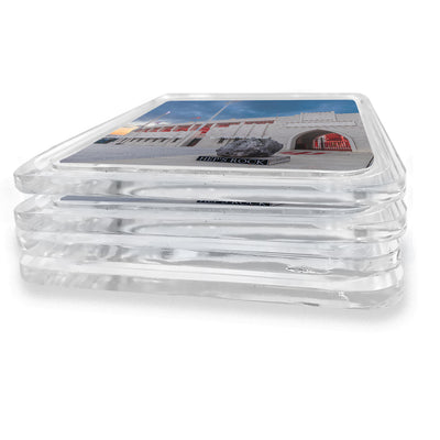 Indiana Hoosiers - Hep's Rock Acrylic Drink Coaster
