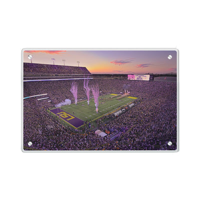 LSU Tigers - Welcome to Death Valley - College Wall Art #Acrylic