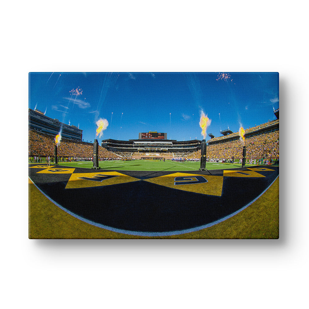 Missouri Tigers - Mizzou End Zone - College Wall Art #Canvas