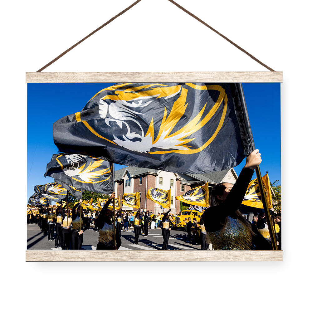 Missouri Tigers - Mizzou Homecoming Parade - College Wall Art #Hanging Canvas
