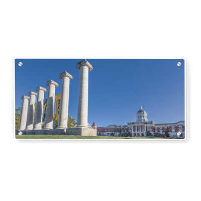 Missouri Tigers - The University of Missouri Panoramic - College Wall Art #Metal