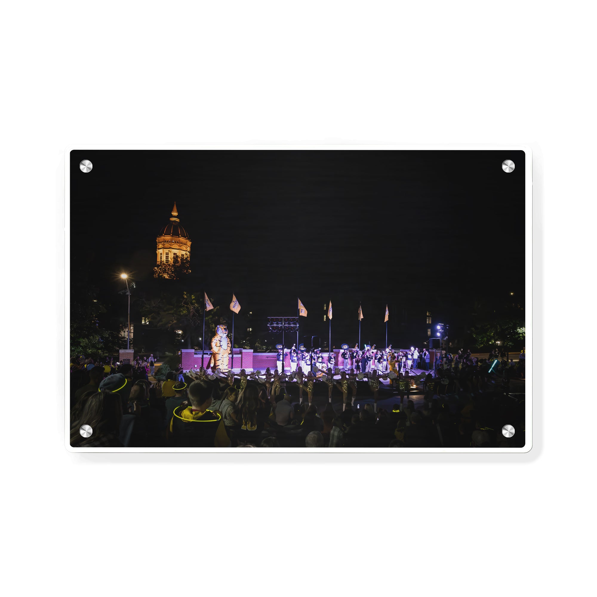 Missouri Tigers - Homecoming Pep Rally - College Wall Art #Metal