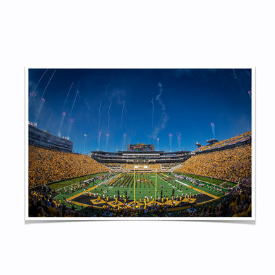 Missouri Tigers - Bombs Bursting in Air - College Wall Art #Poster