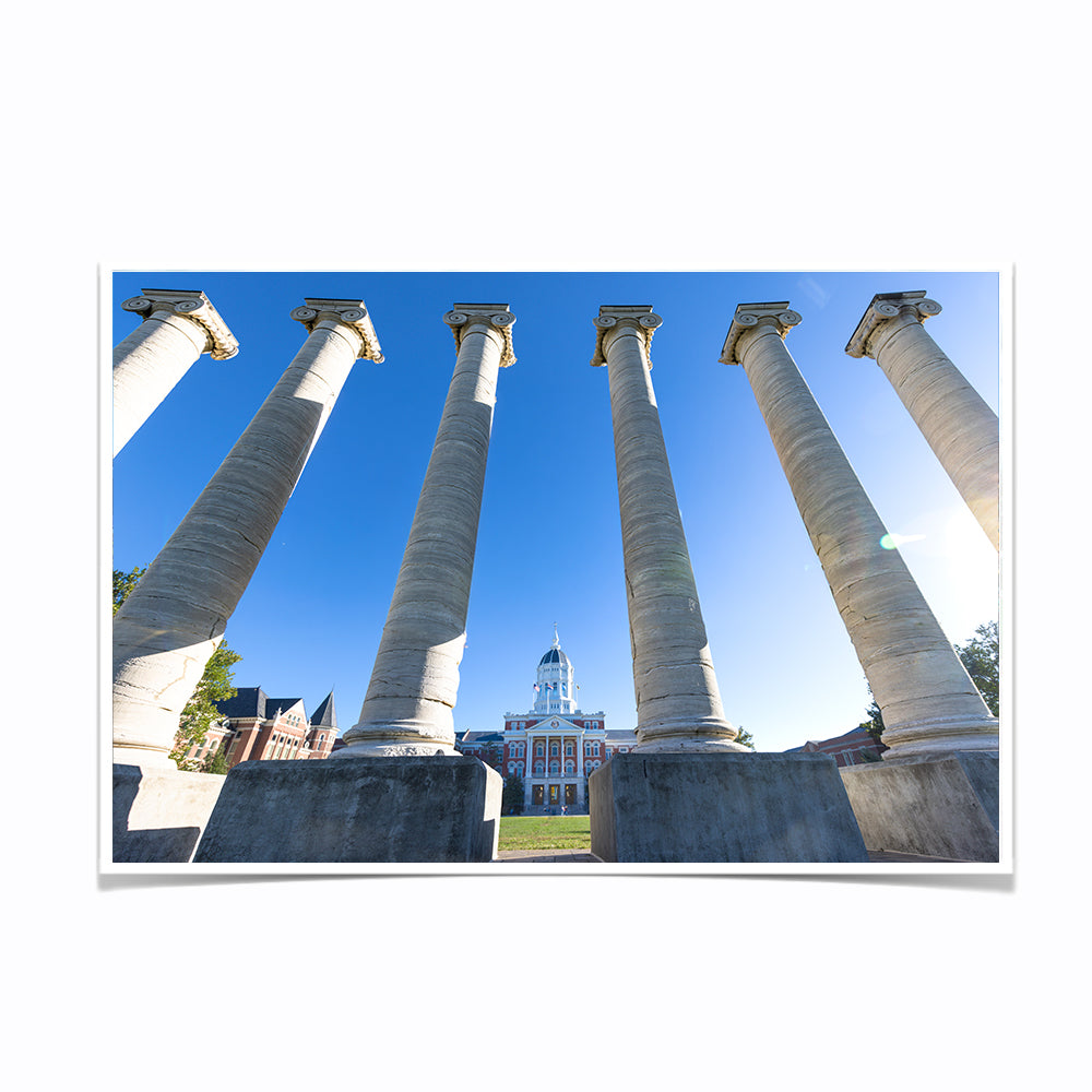 Missouri Tigers - The Columns - College Wall Art #Poster