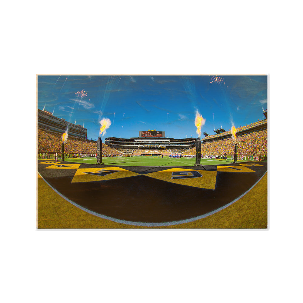 Missouri Tigers - Mizzou End Zone - College Wall Art #Wood