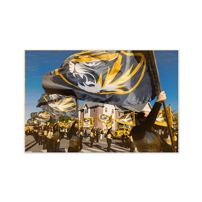 Missouri Tigers - Mizzou Homecoming Parade - College Wall Art #Wood