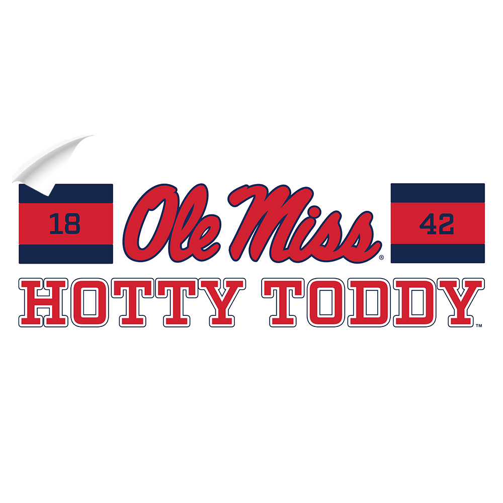 Ole Miss Rebels - Ole Miss Hotty Toddy Panoramic - College Wall Art #Wall Decal