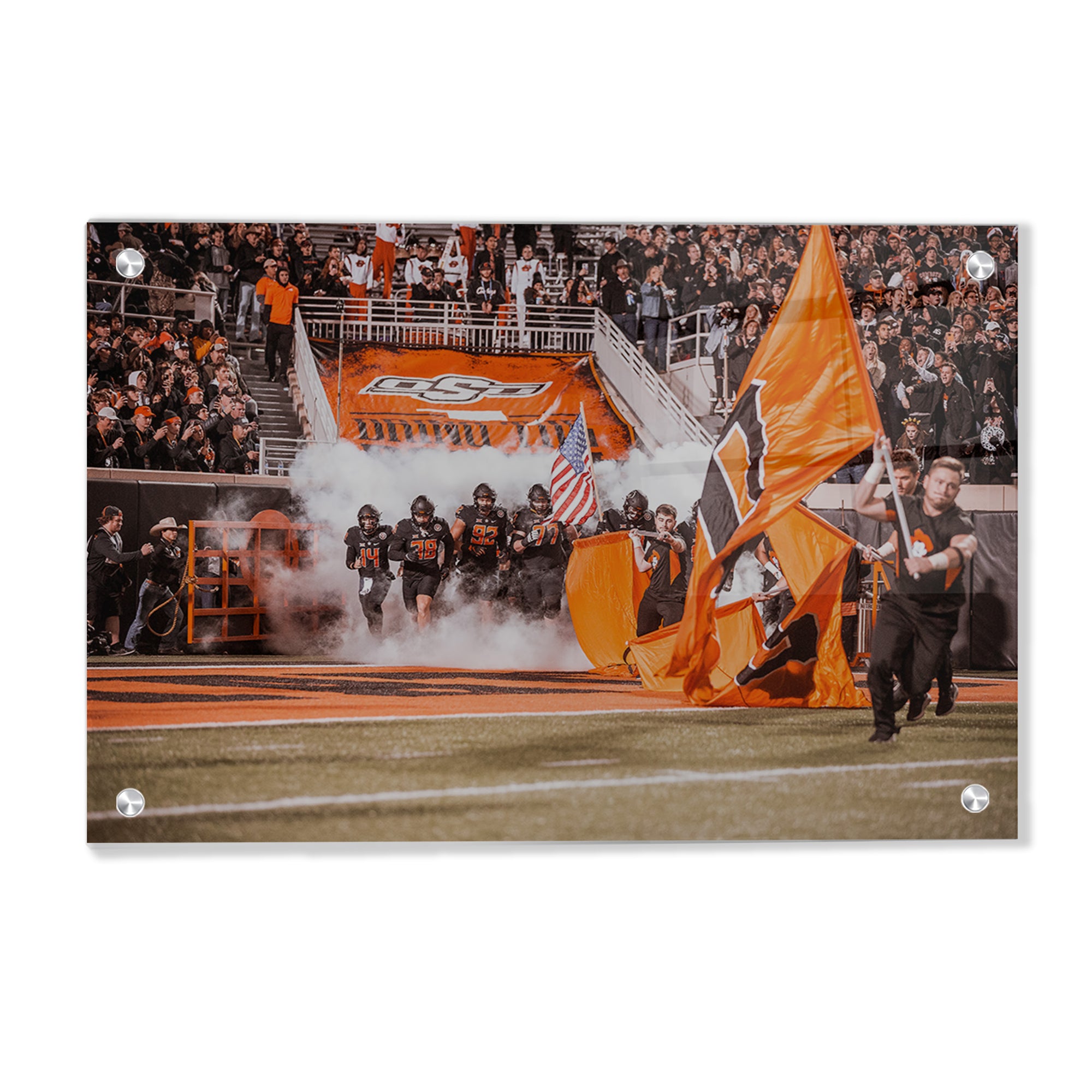 Oklahoma State Cowboys - Enter OSU - College Wall Art #Acrylic