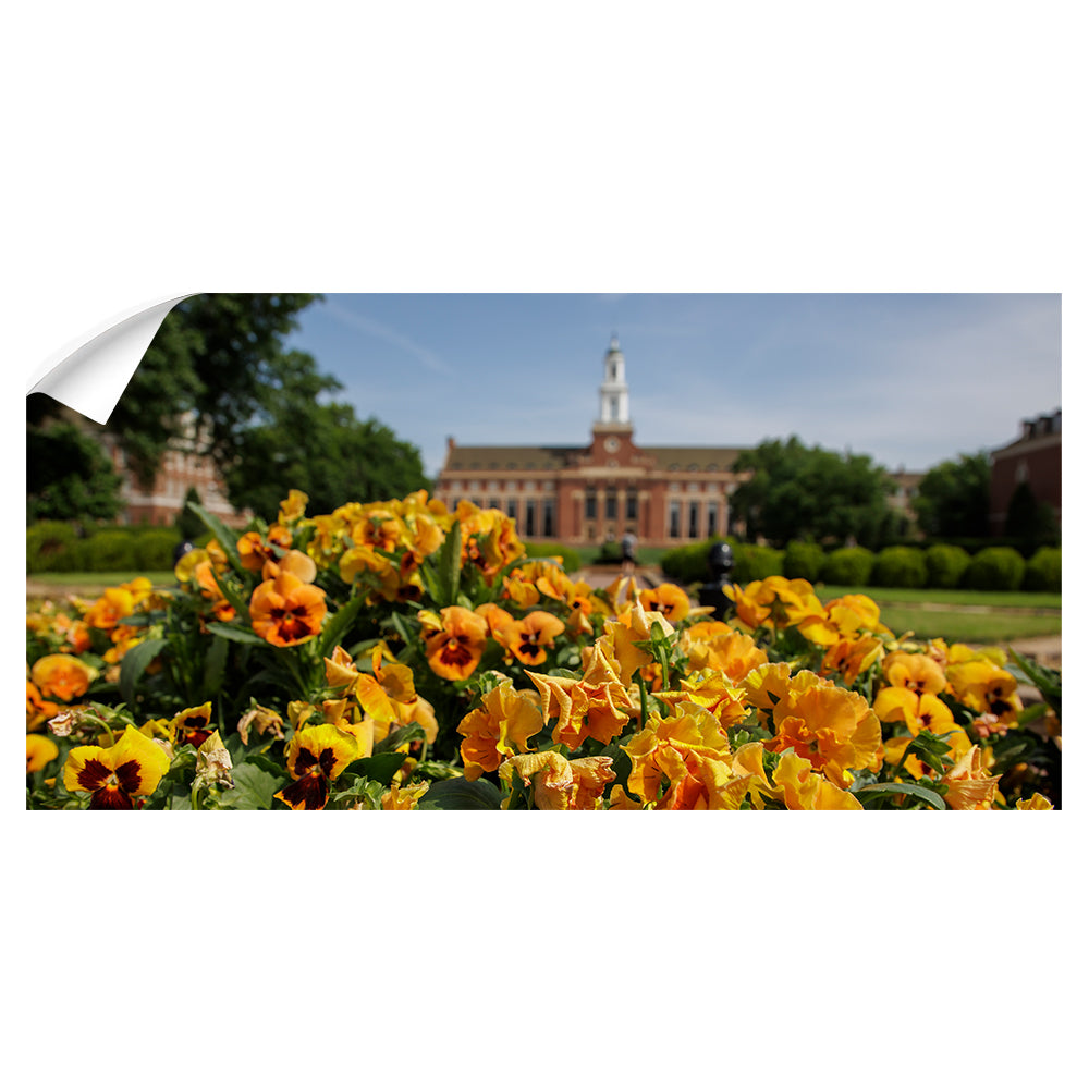 Oklahoma State Cowboys - Spring Flowers - College Wall Art #Wall Decal