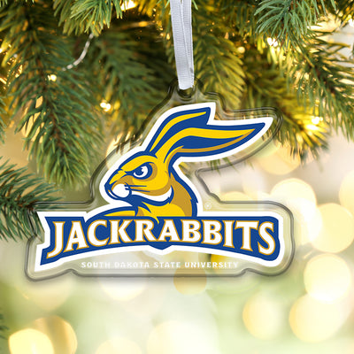 South Dakota State Jackrabbits - Jackrabbits Head Ornament & Bag Tag