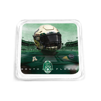 USF Bulls - South Florida Football 25 Years - College Wall Art #Coaster