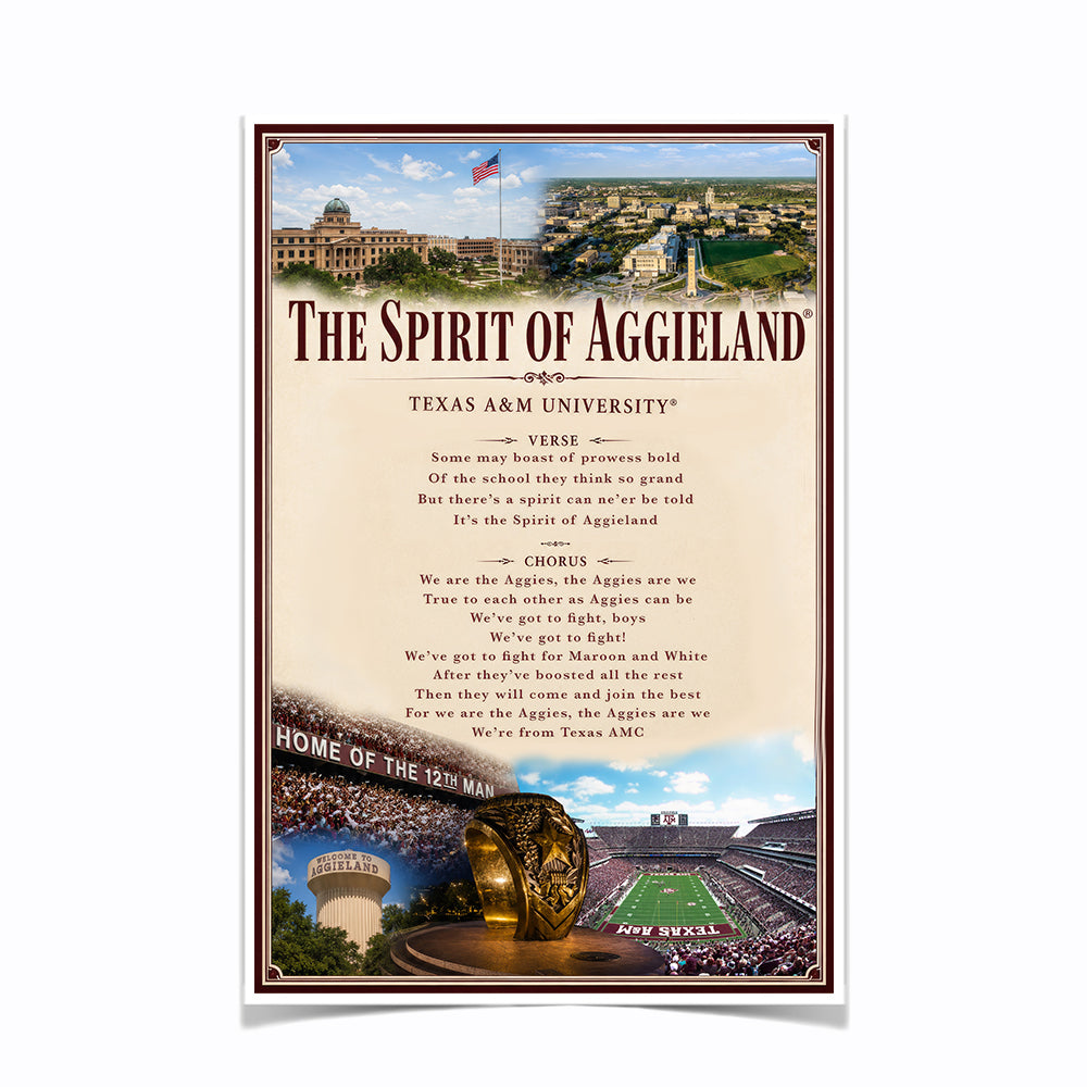 Texas A&M Aggies - Sesquicentennial The Spirit of Aggieland