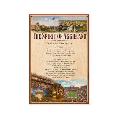 Texas A&M Aggies - Sesquicentennial The Spirit of Aggieland