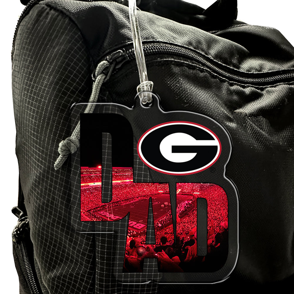Georgia Bulldogs - UGA Dad Bag Tag