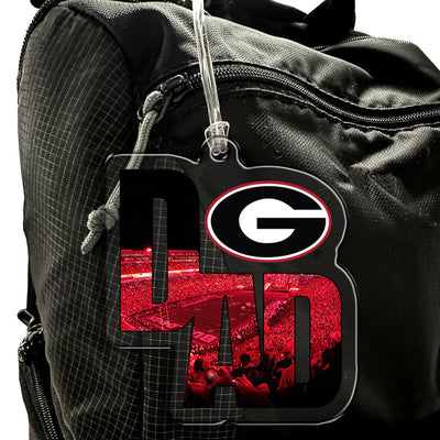 Georgia Bulldogs - UGA Dad Bag Tag