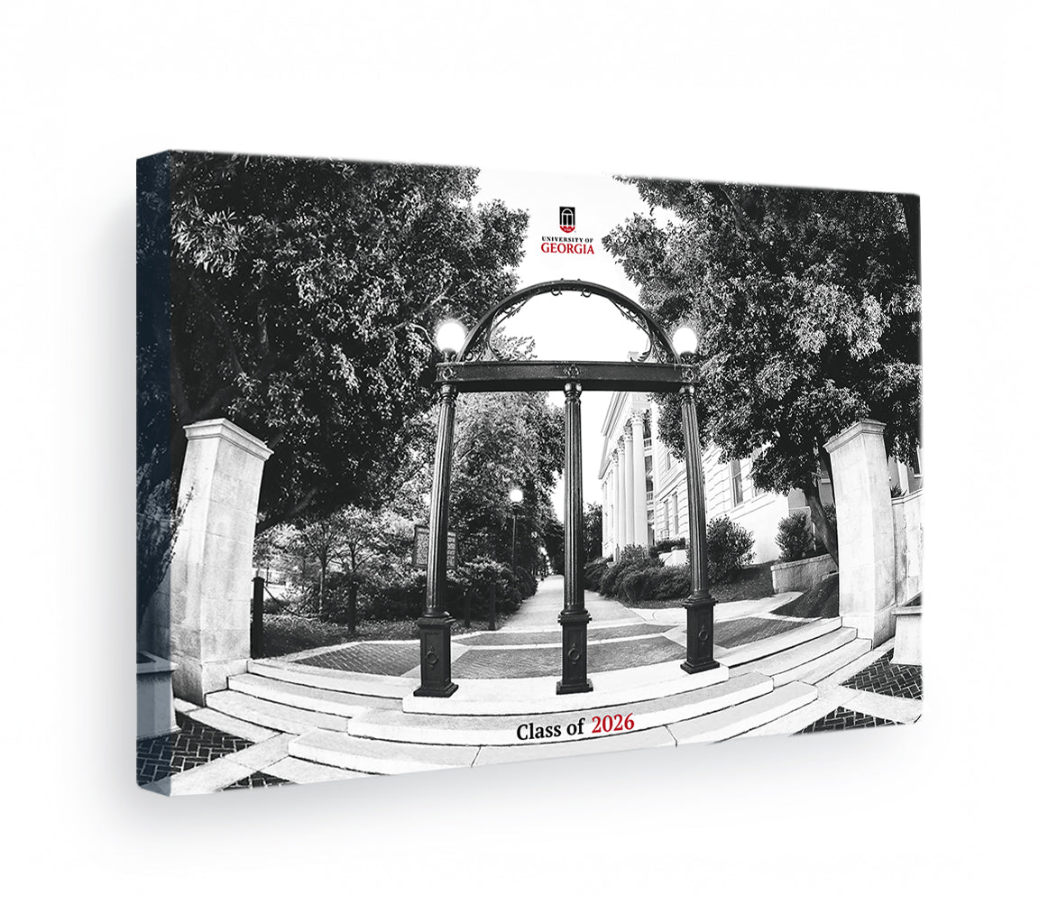 Georgia Bulldogs - Arch B&W Class of 2026