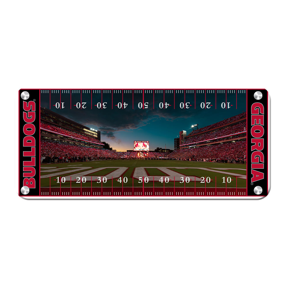 Georgia Bulldogs - Georgia Bulldogs Epic Sanford Stadium - College Wall Art #Metal