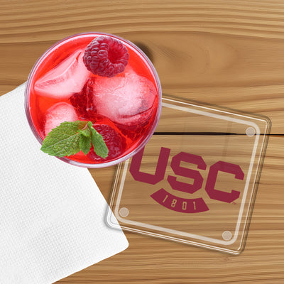 South Carolina Gamecocks - USC 1801 Drink Coaster