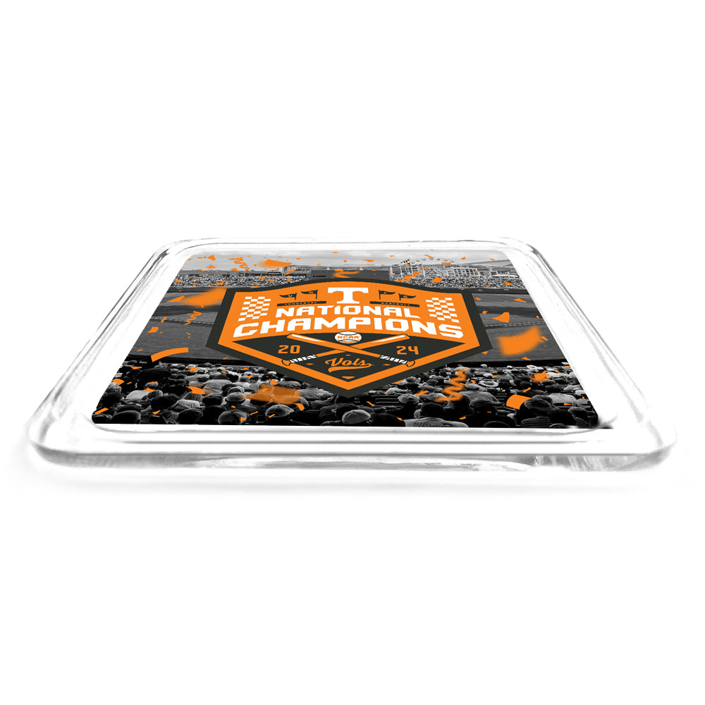 Tennessee Volunteers - Tennesse Vols Baseball National Champions Drink Coaster