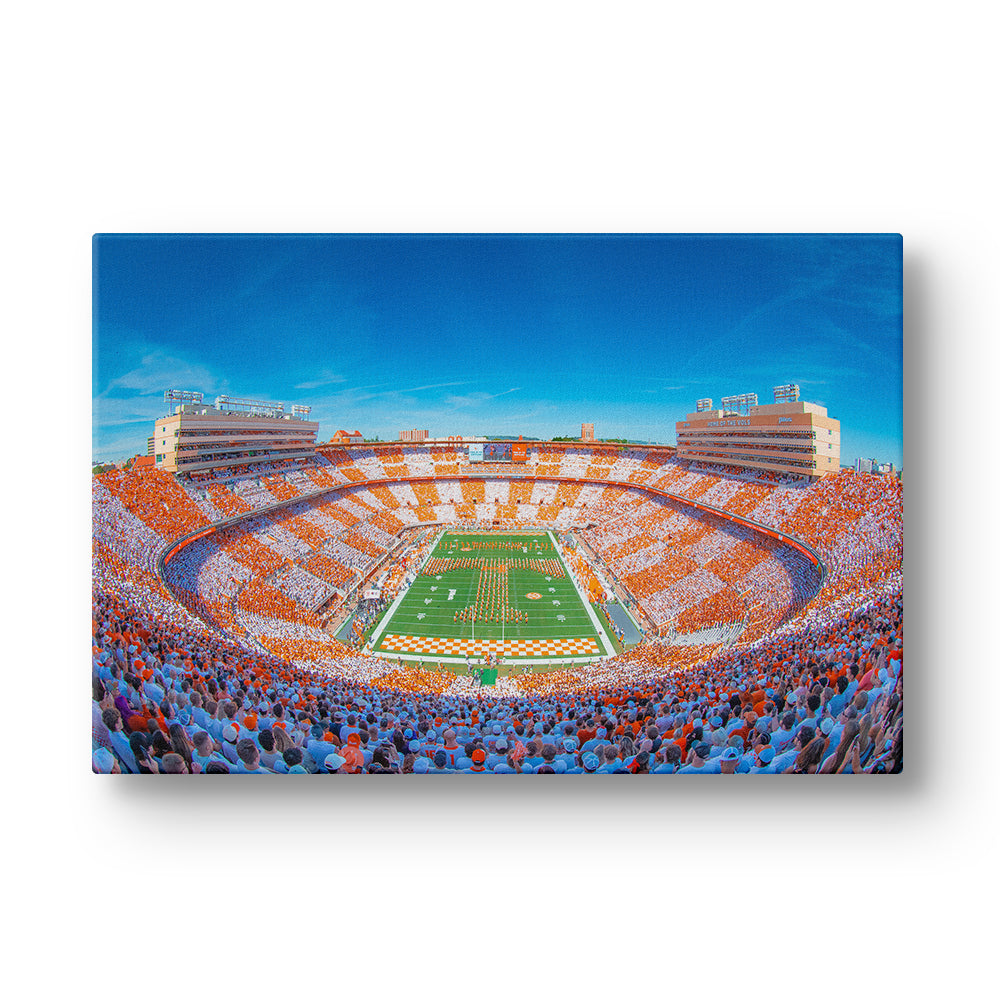 Tennessee Volunteers - Checker Neyland Pride of the Southland - College Wall Art #Canvas