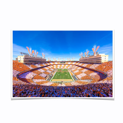 Tennessee Volunteers - Checker Neyland It's Football Time in Tennessee - College Wall Art #Poster