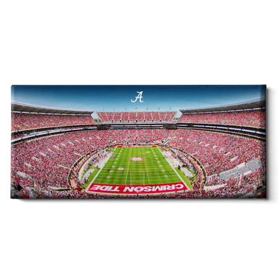 Alabama Crimson Tide - Bryant Denny Panoramic Color - College Wall Art #Canvas