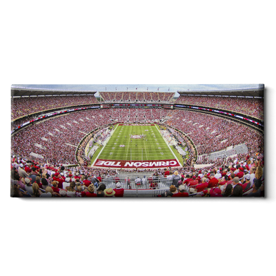Alabama Crimson Tide - Crimson Tide Pano - College Wall Art #Canvas