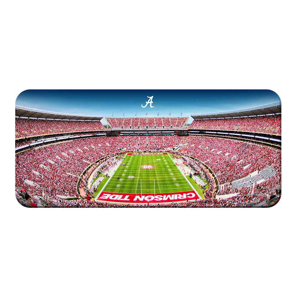 Alabama Crimson Tide - Bryant Denny Panoramic Color - College Wall Art #PVC