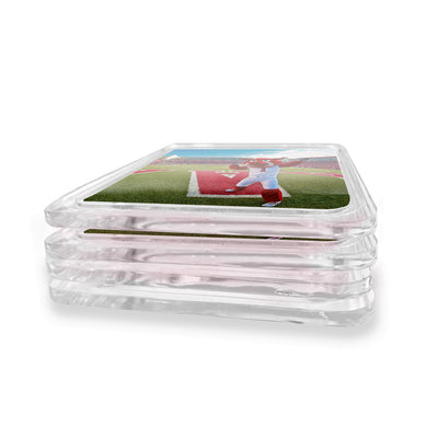 Arkansas Razorbacks - Big Red End Zone Drink Coaster