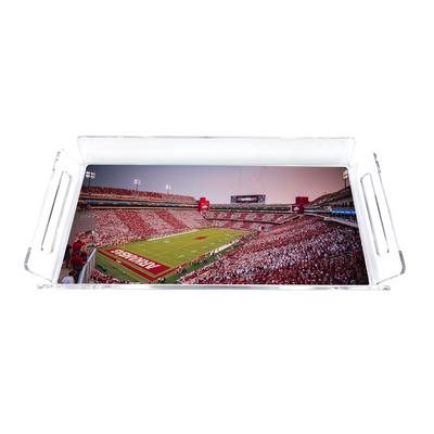 Arkansas Razorbacks - Touchdown Arkansas Stripe Out Decorative Tray