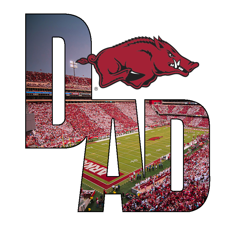 Arkansas Razorbacks - Arkansas Dad Bag Tag