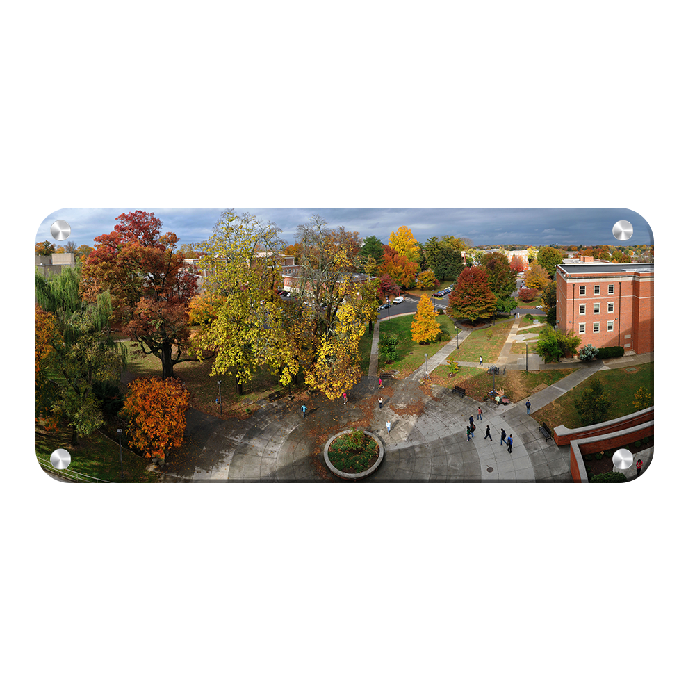 ETSU - Autumn Aerial Panoramic - College Wall Art #Metal