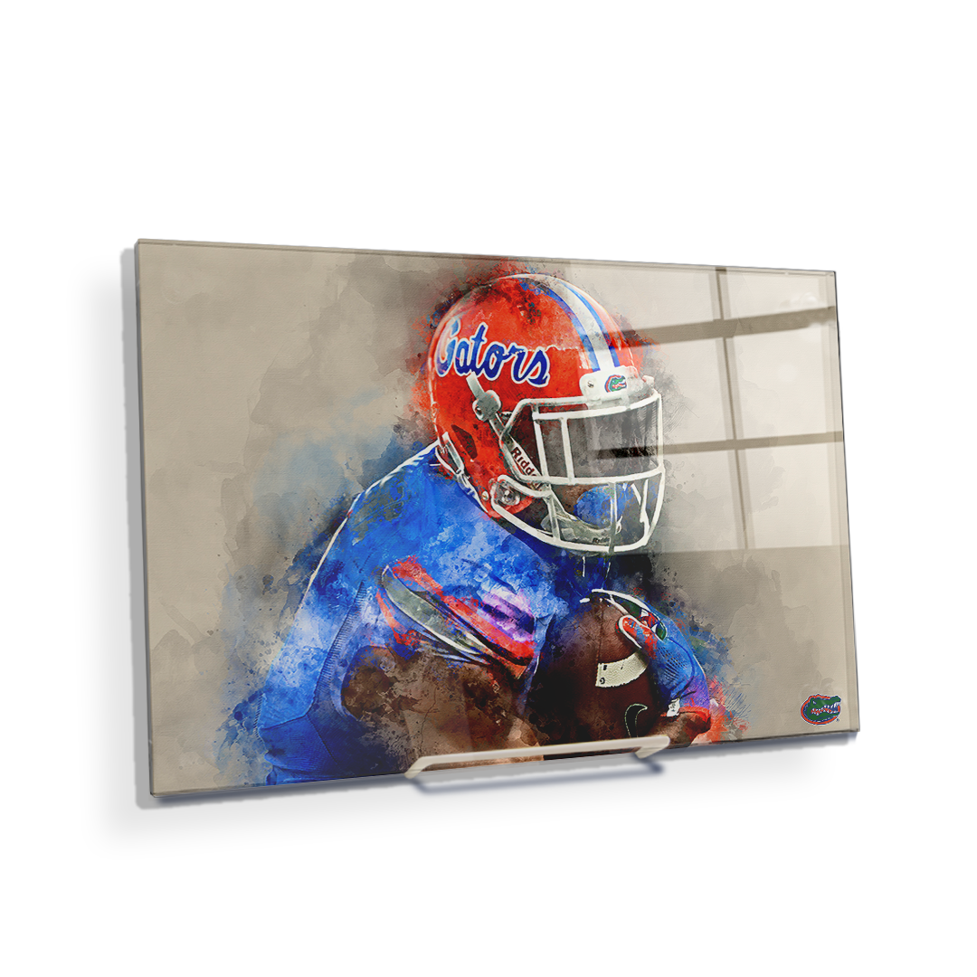 Florida Gators - Gator Watercolor - College Wall Art #Acrylic Mini