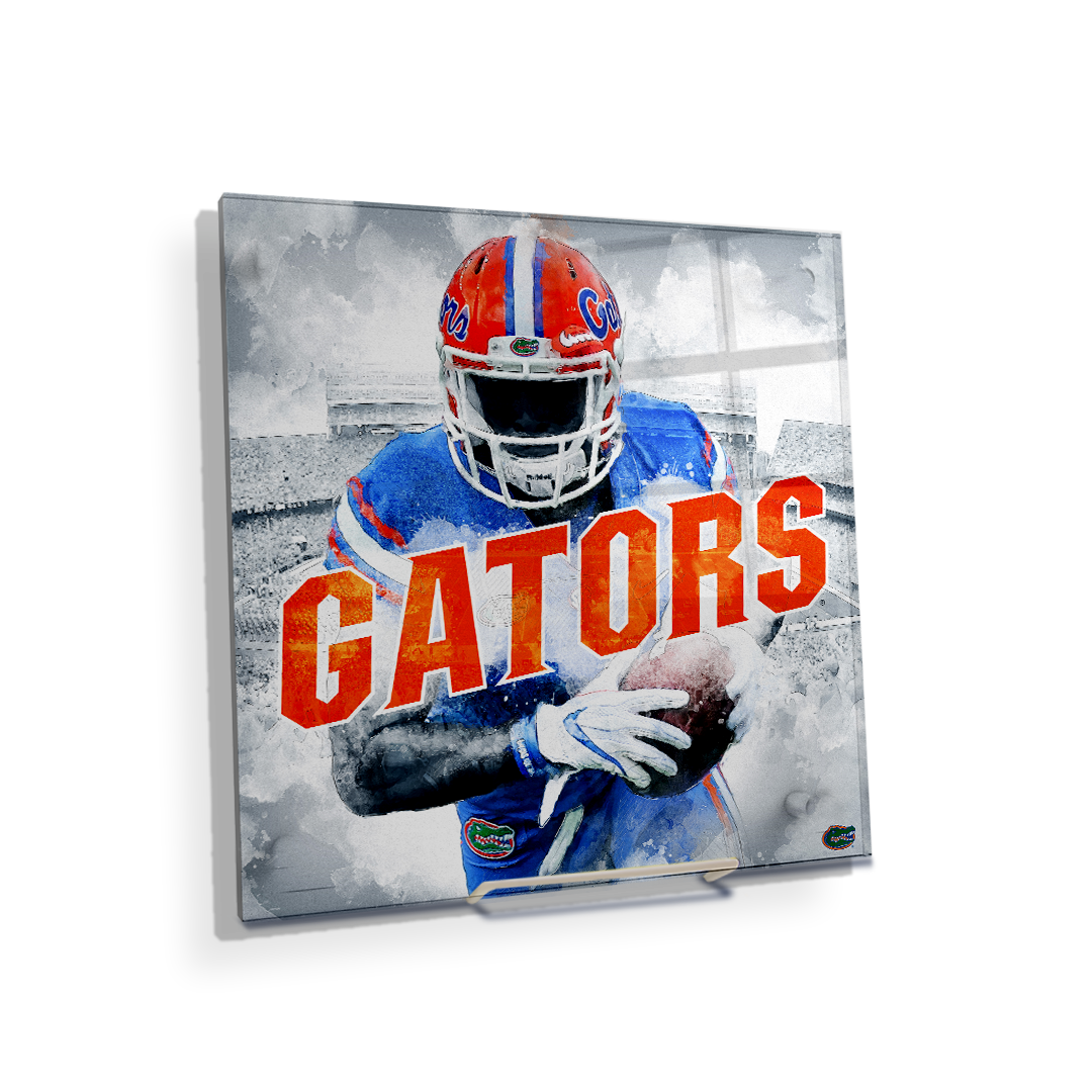 Florida Gators - Gators Mixed Media - College Wall Art #Acrylic Mini