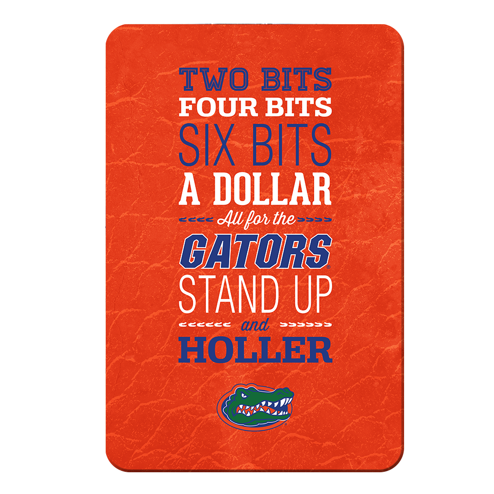 Florida Gators - Mr Two Bits - College Wall Art #PVC