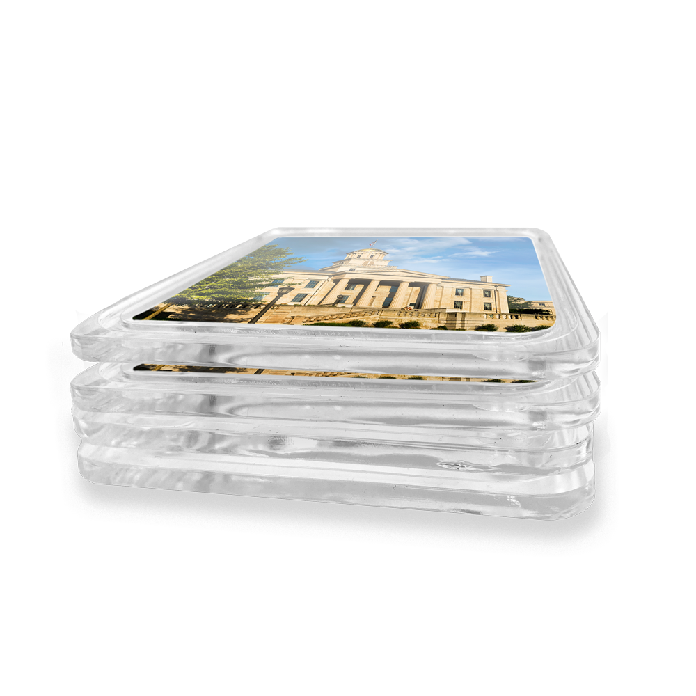 Iowa Hawkeyes - The Old Capitol Drink Coaster