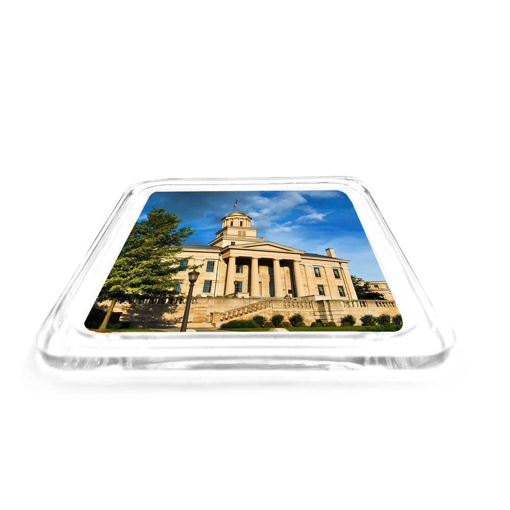 Iowa Hawkeyes - The Old Capitol Drink Coaster