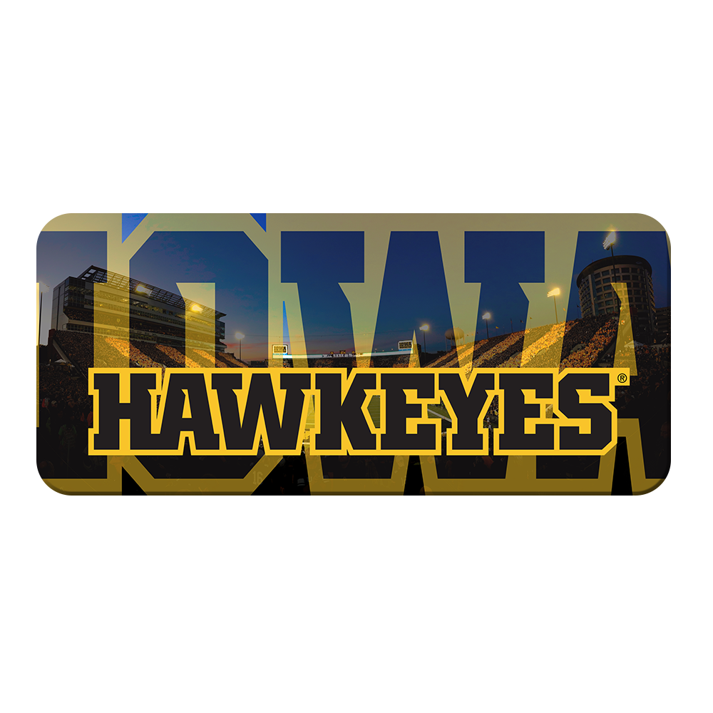 Iowa Hawkeyes - Iowa Hawkeyes Panoramic - College Wall Art #PVC