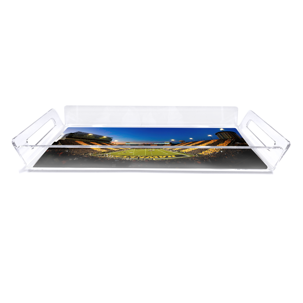 Iowa Hawkeyes - Hawkeyes Stripe Out Decorative Serving Tray
